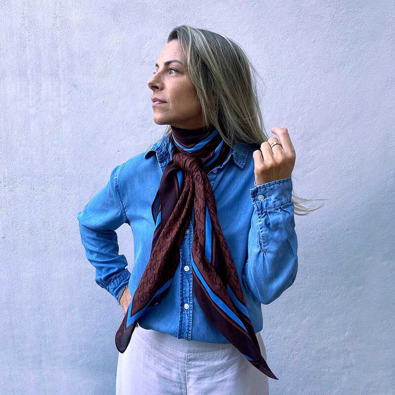 Dark Hampton The Divan&nbsp;Cashmere&nbsp;Modal Scarf image number 2